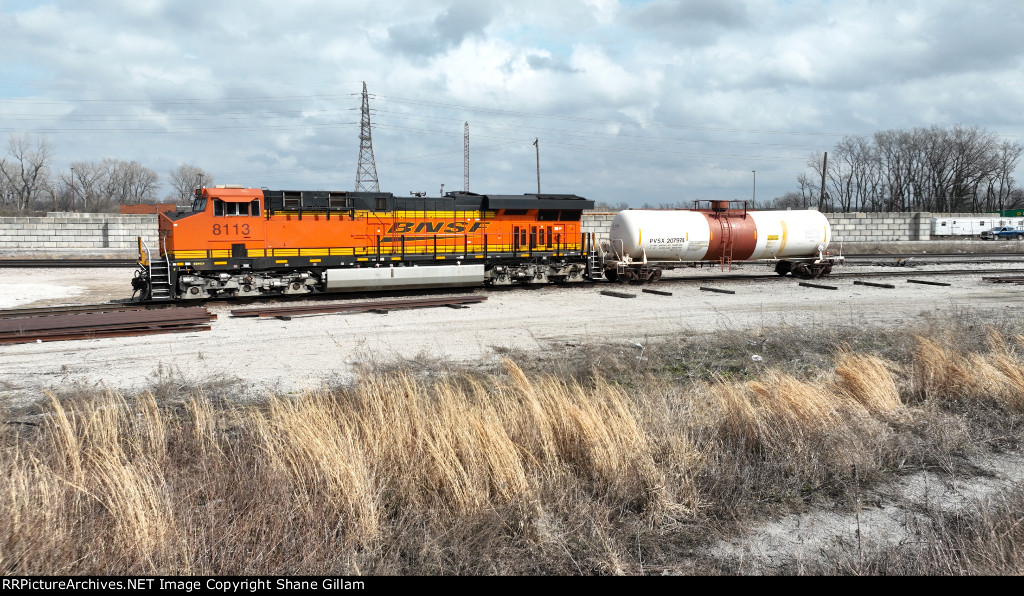 BNSF 8113 Roster shot